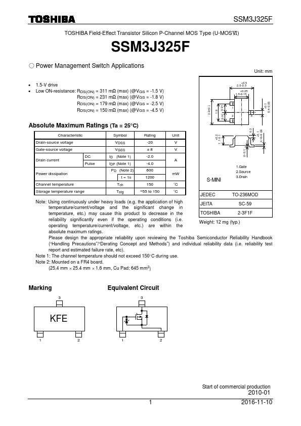 SSM3J325F