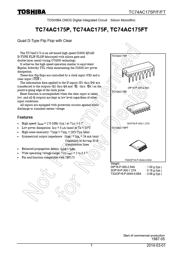 TC74AC175P