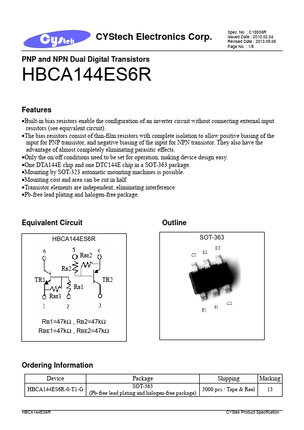 HBCA144ES6R