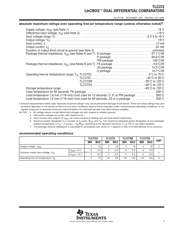 TLC372Q