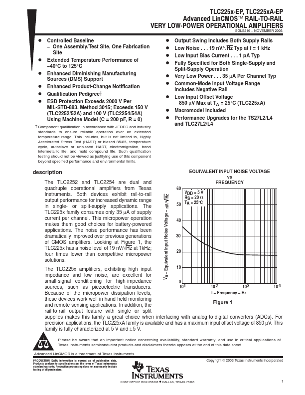 TLC2252A-EP