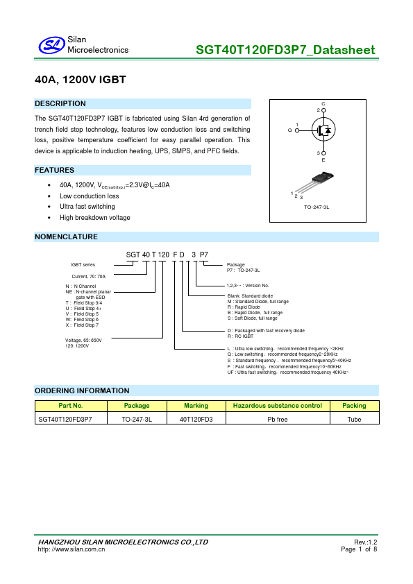SGT40T120FD3P7