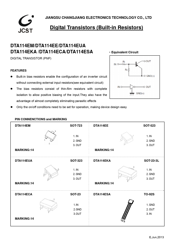 DTA114ECA