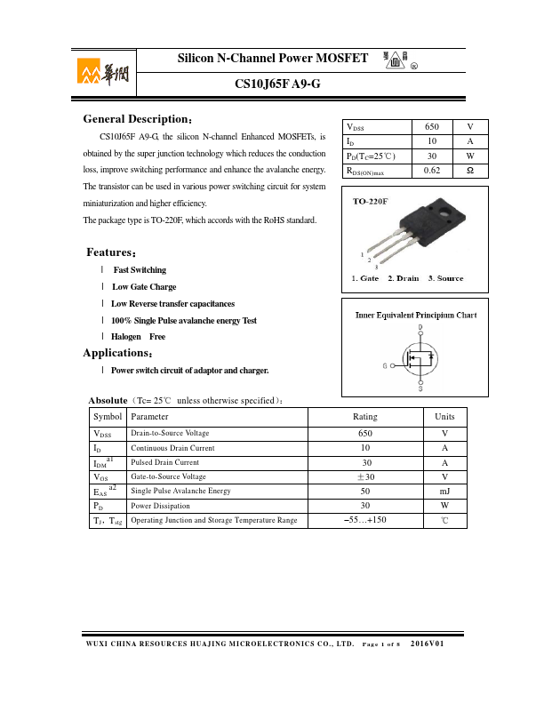 CS10J65FA9-G