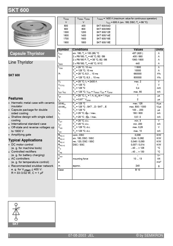 SKT600-08D