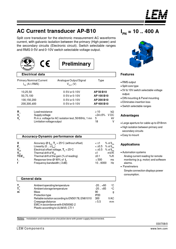 AP400-B10