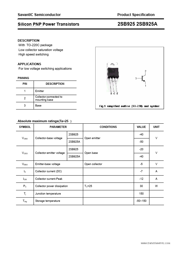 2SB925