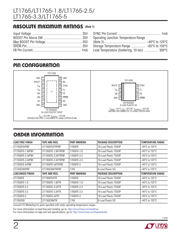 LT1765-2.5