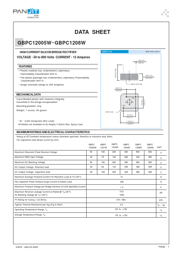 GBPC1204W