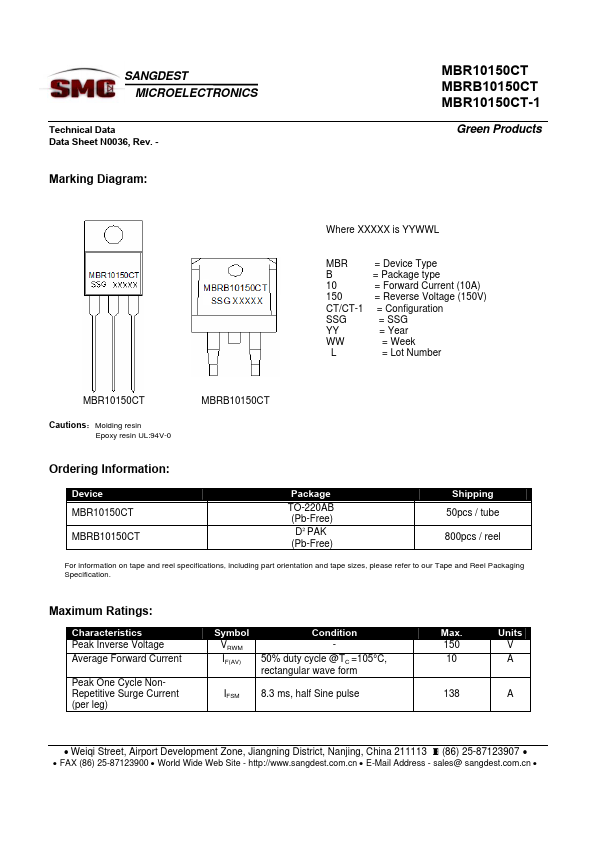 MBR10150CT