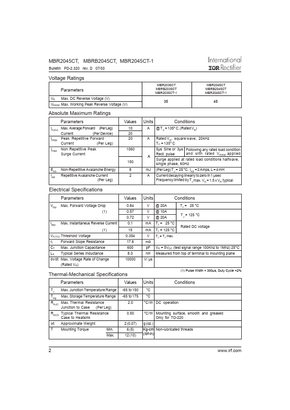 MBR2045CT