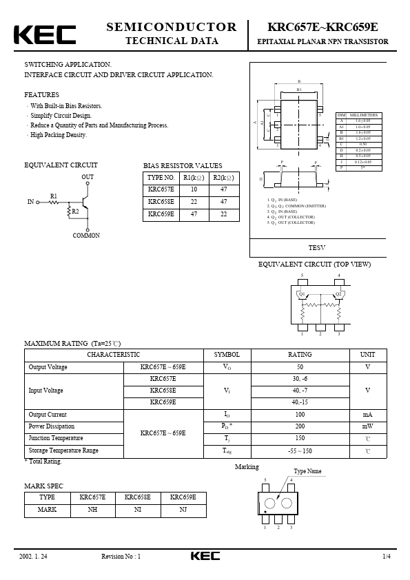 KRC657E