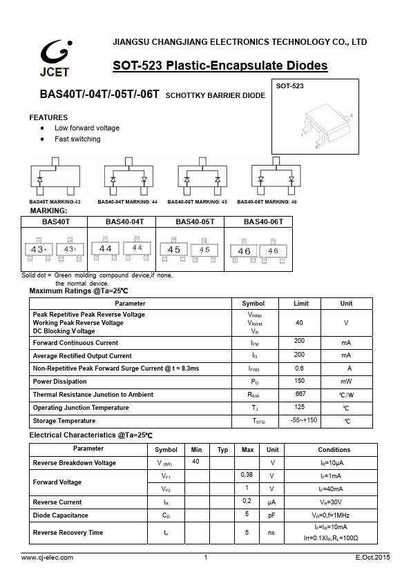 BAS40T