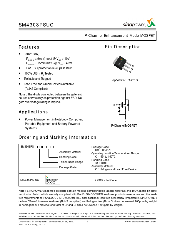 SM4303PSUC