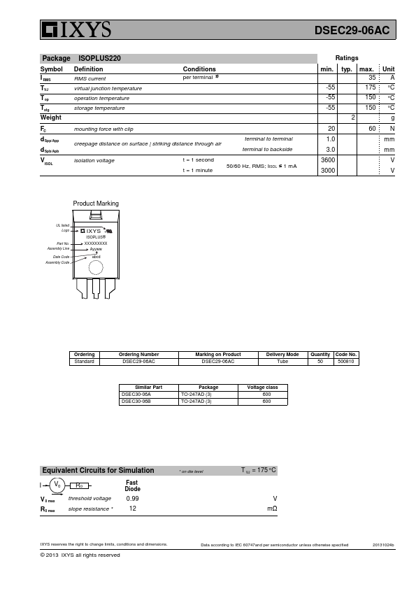 DSEC29-06AC