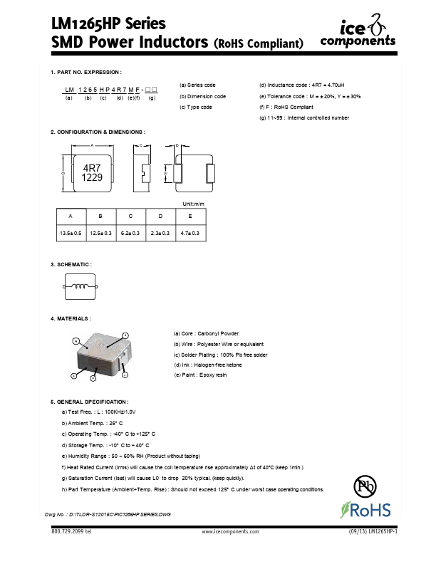 LM1265HPR47MF