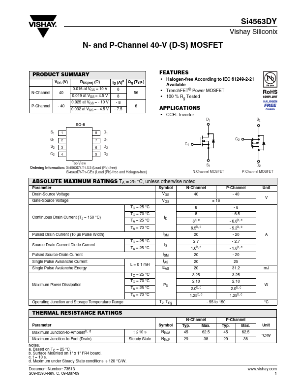 Si4563DY