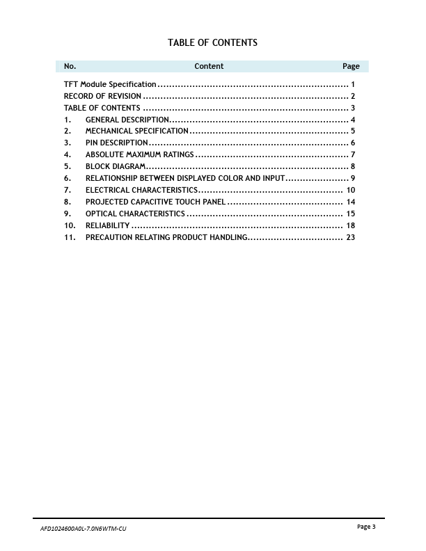 AFD1024600A0L-7.0N6WTM-CU