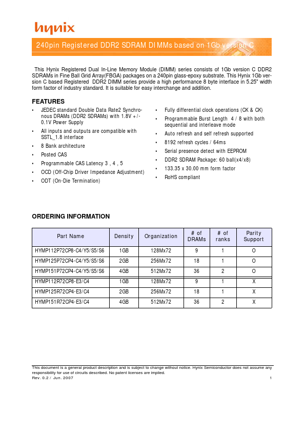 HYMP112R72CP8-C4