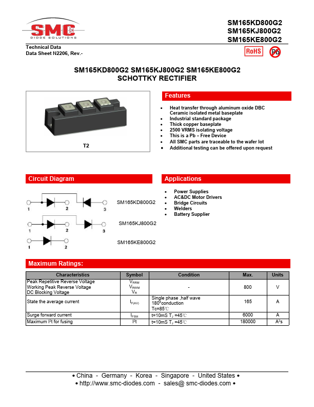 SM165KD800G2