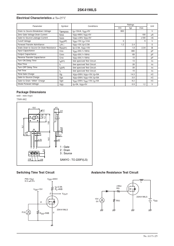 2SK4198LS