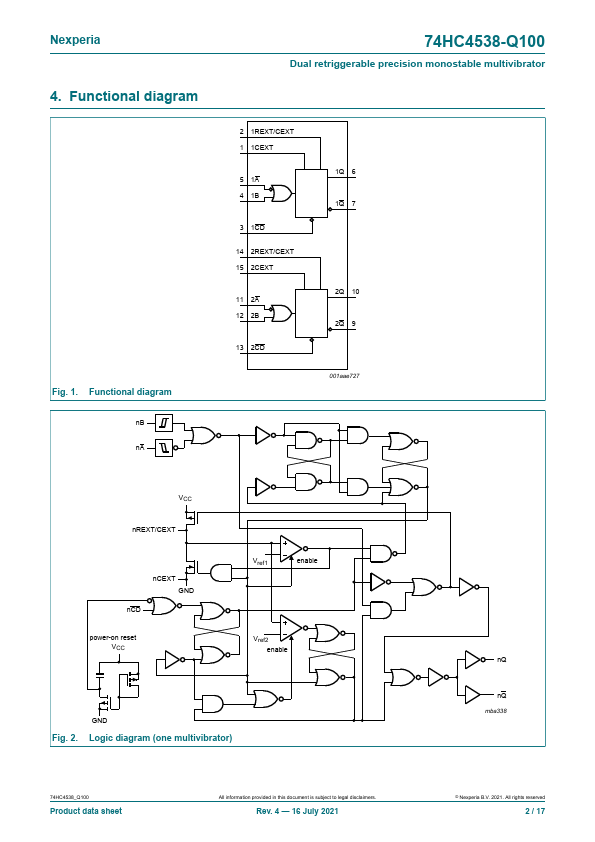 74HC4538-Q100