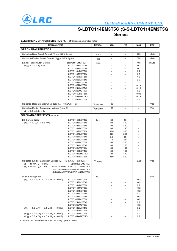 LDTC144TM3T5G