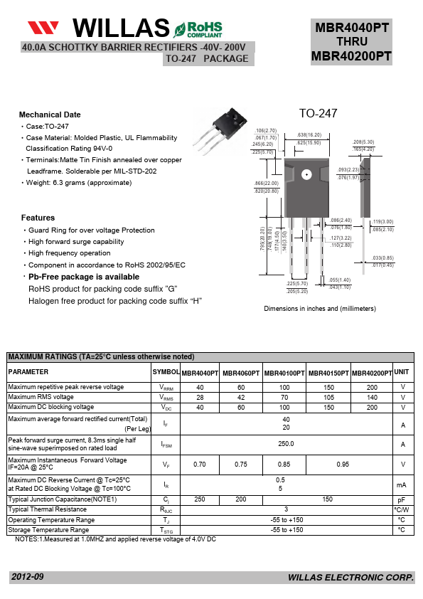 MBR4060PT