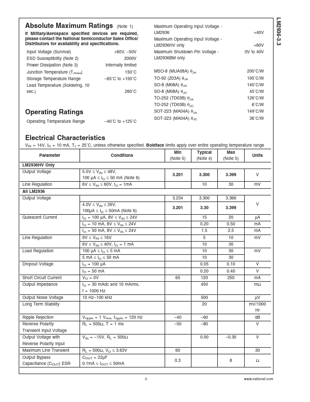 LM2936-3.3