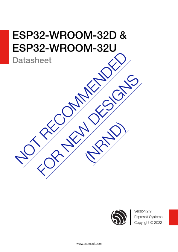 ESP32-WROOM-32D