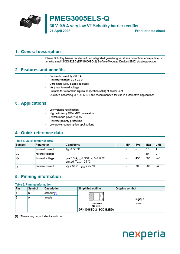 PMEG3005ELS-Q