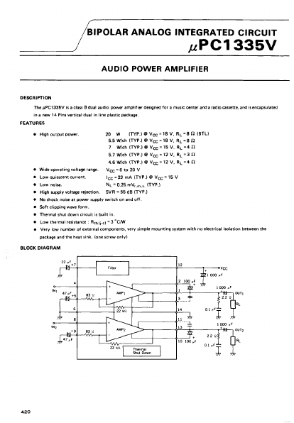 UPC1335V