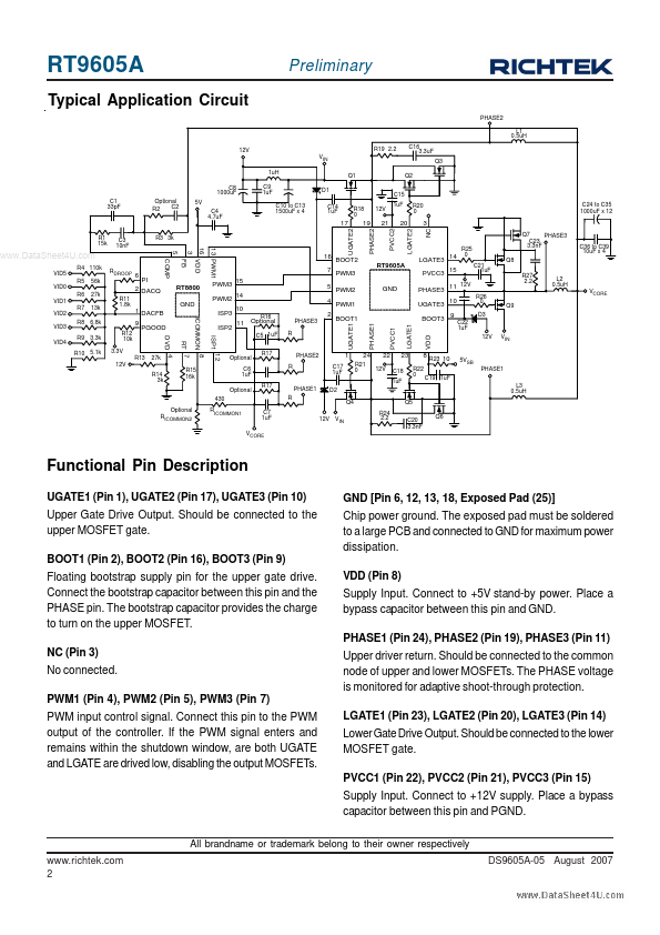 RT9605A