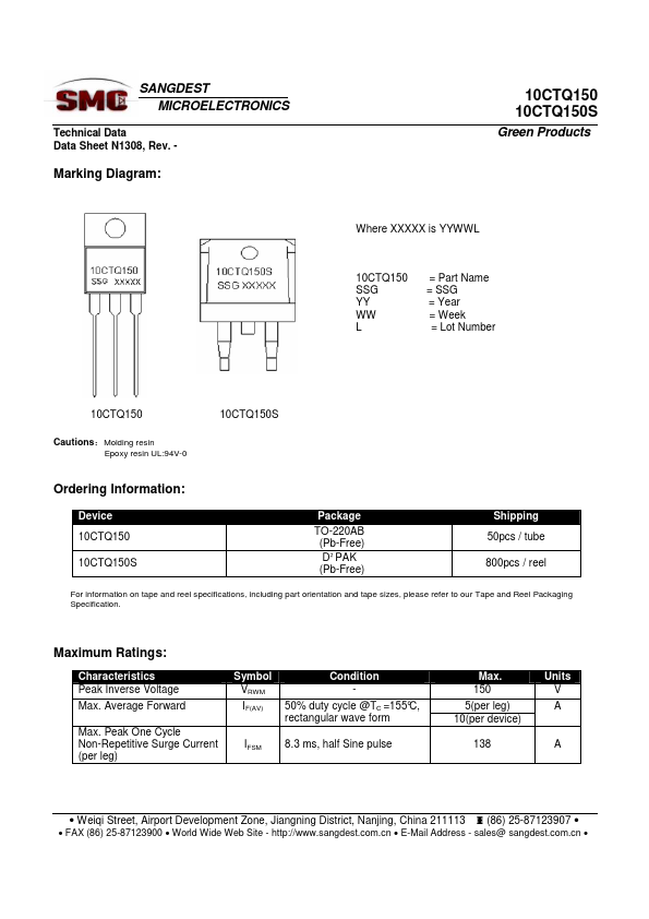 10CTQ150S