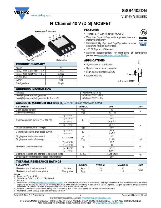 SiSS4402DN