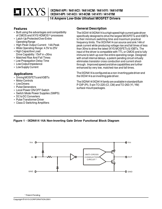 IXDN414PI