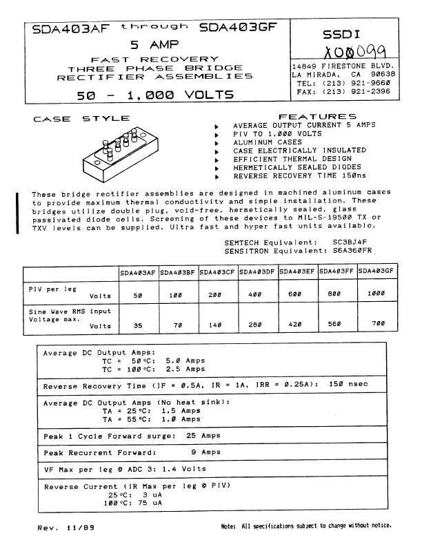 SDA403EF