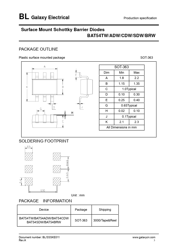 BAT54BRW