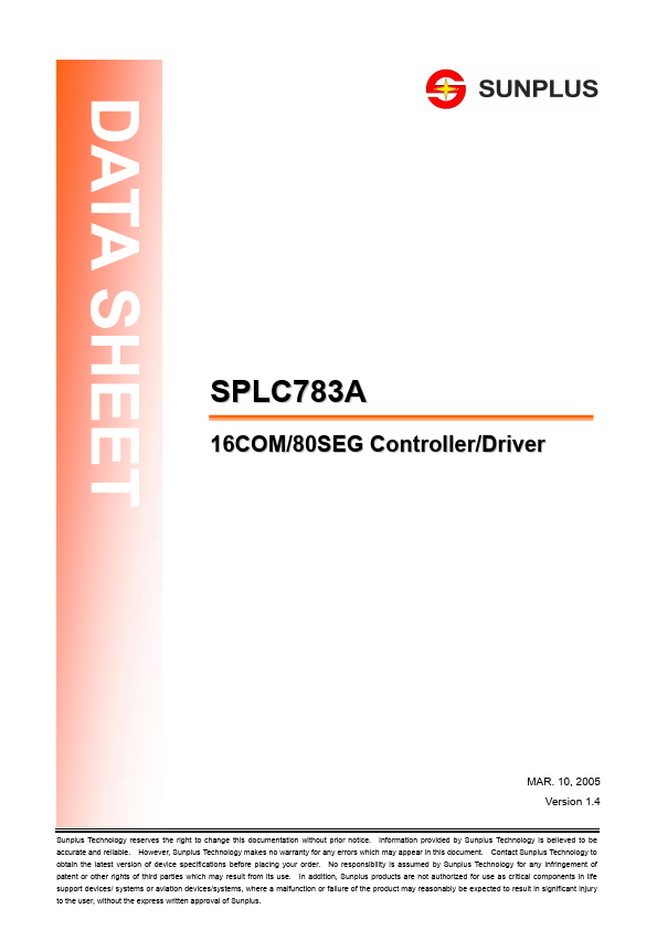 SPLC783A