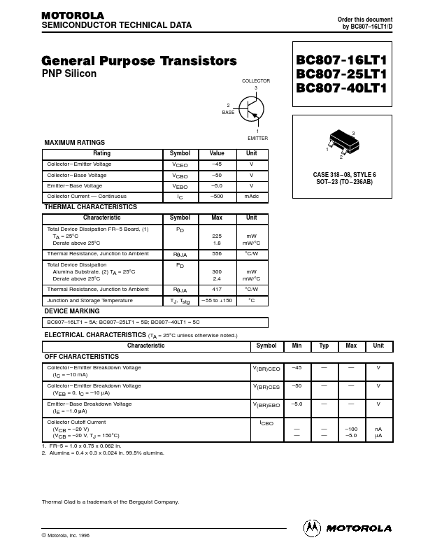 BC807-40LT1