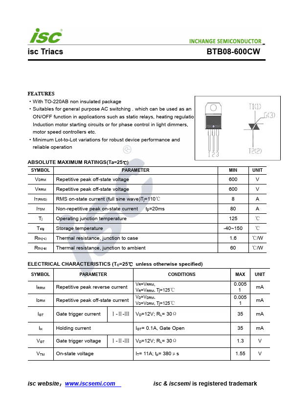 BTB08-600CW