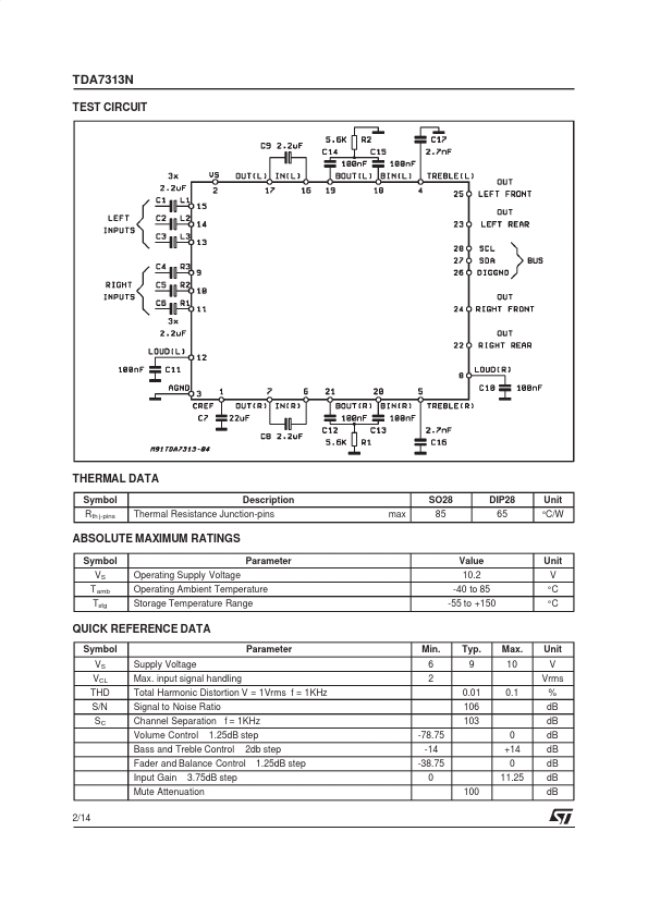 TDA7313N