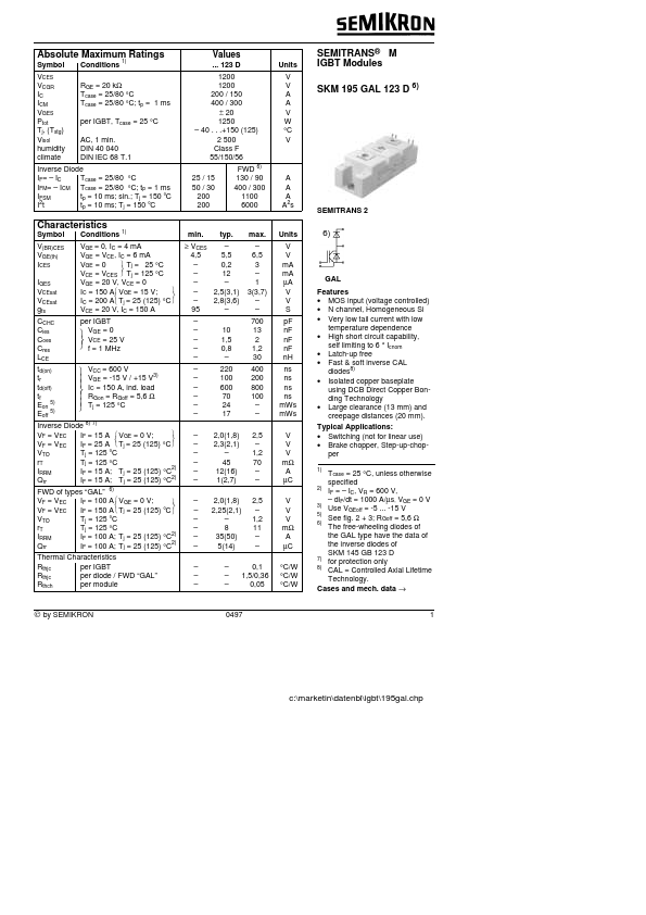 SKM195GAL123D