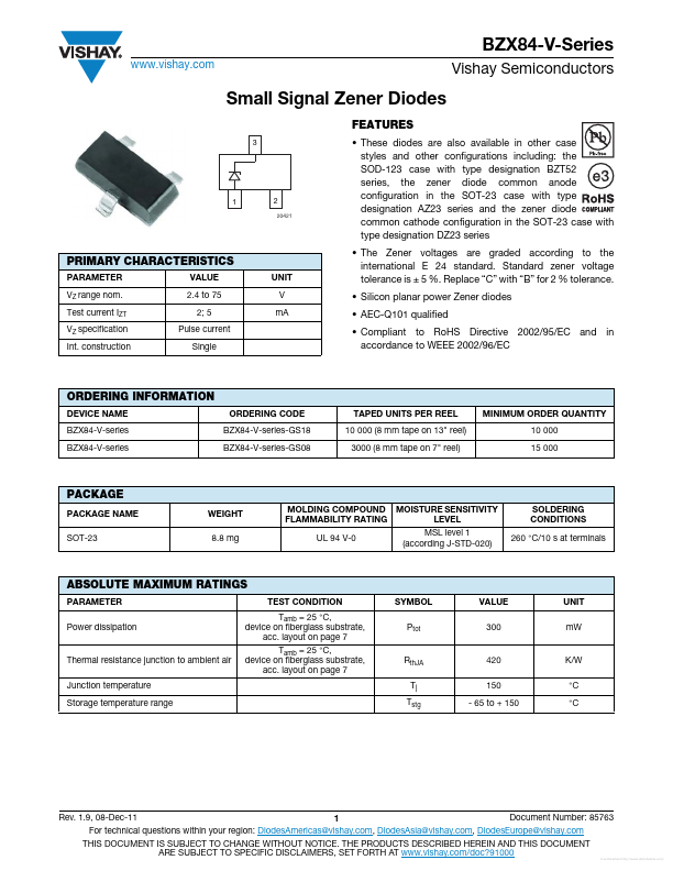 BZX84C4V3-V