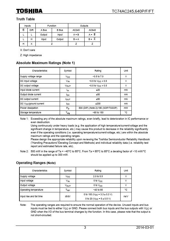 TC74AC245P