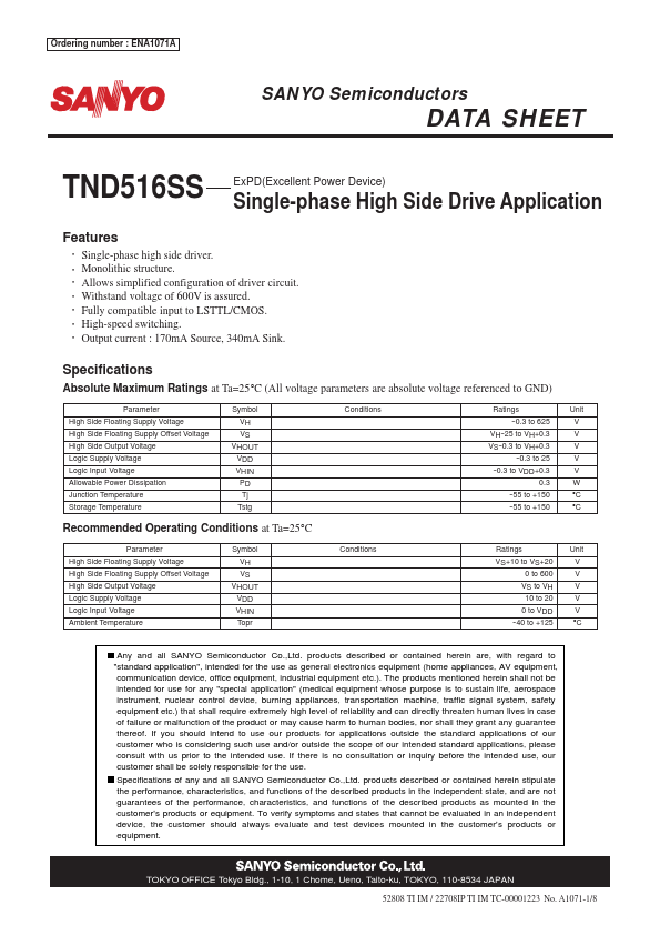 TND516SS