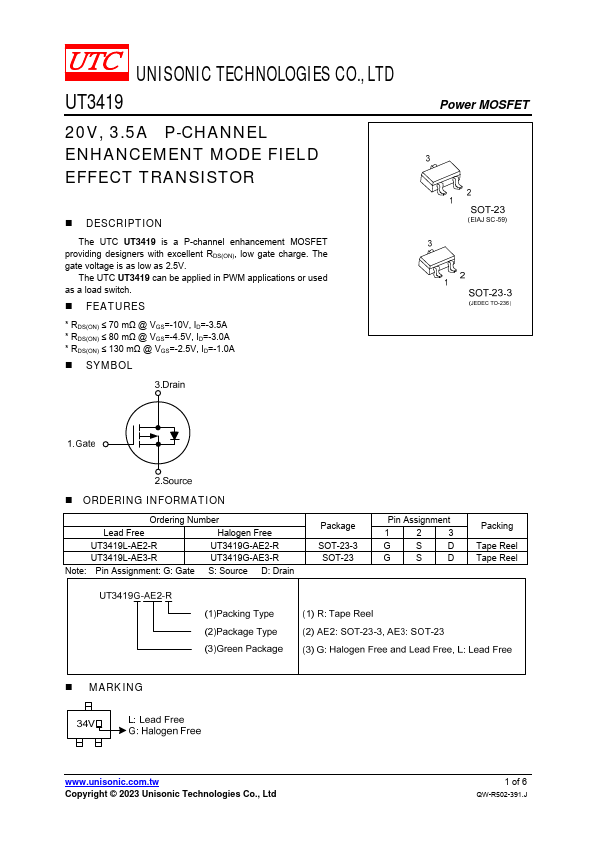 UT3419