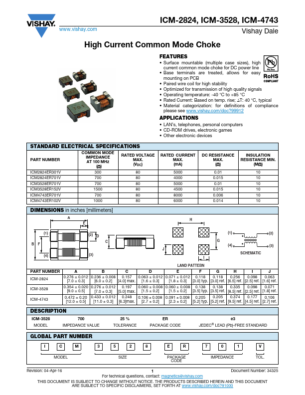 ICM3528ER152V