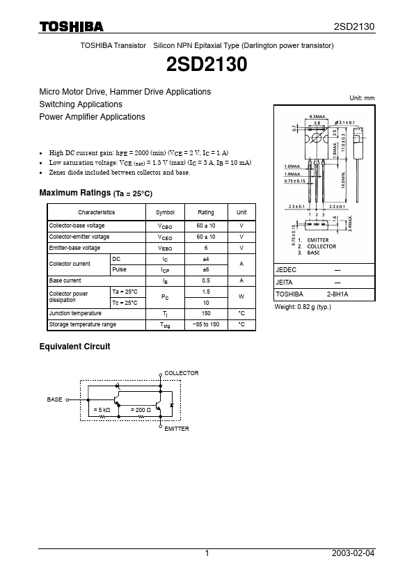 2SD2130