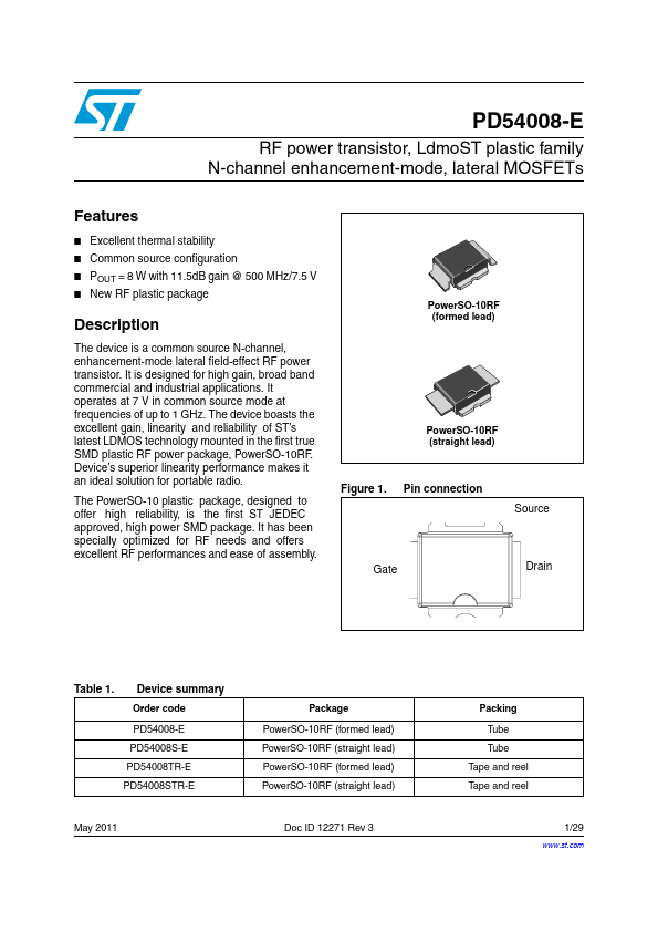 PD54008S-E